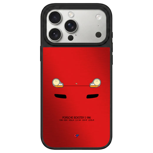 Porsche Boxster 986 iPhone Case-Red-GTmotive Cases
