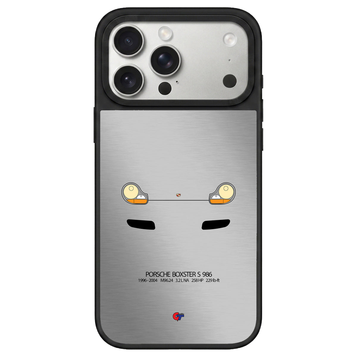 Porsche Boxster 986 iPhone Case-Silver-GTmotive Cases