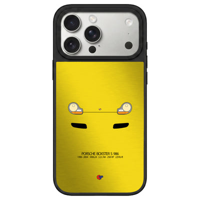 Porsche Boxster 986 iPhone Case-Yellow-GTmotive Cases
