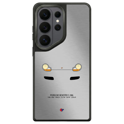 Porsche Boxster 986 Samsung Case-Silver-GTmotive Cases