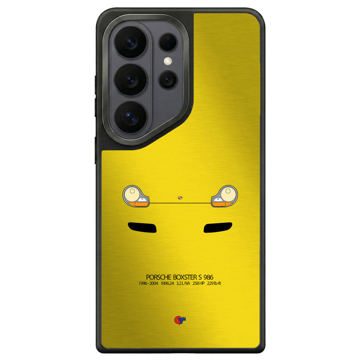 Porsche Boxster 986 Samsung Case-Yellow-GTmotive Cases