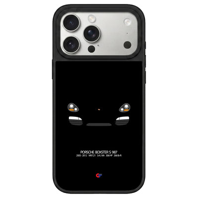 Porsche Boxster 987 iPhone Case-Black-GTmotive Cases