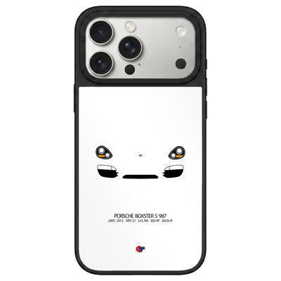Porsche Boxster 987 iPhone Case-White-GTmotive Cases