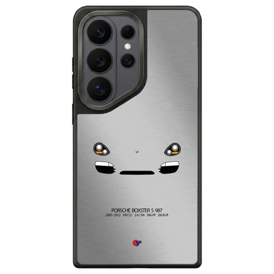 Porsche Boxster 987 Samsung Case-Silver-GTmotive Cases