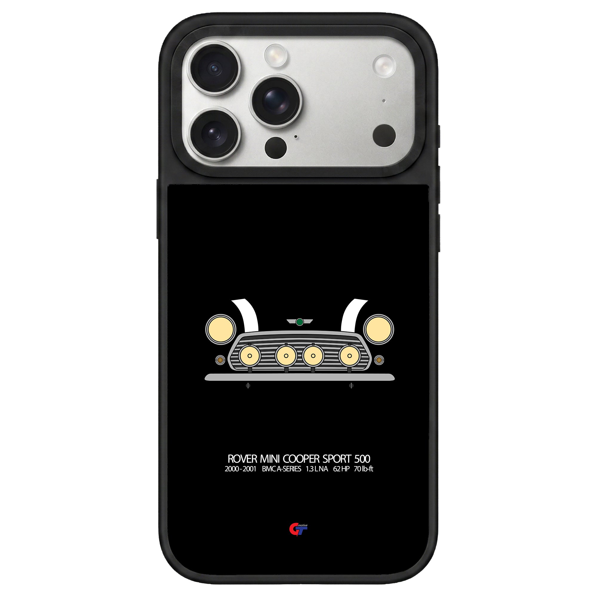 Rover Mini Cooper Sport 500 iPhone Case-Black-GTmotive Cases