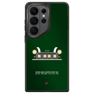Rover Mini Cooper Sport 500 Samsung Case-Green-GTmotive Cases