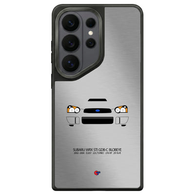 Subaru WRX STI GDB-C (Blobeye) Samsung Case-Silver-GTmotive Cases