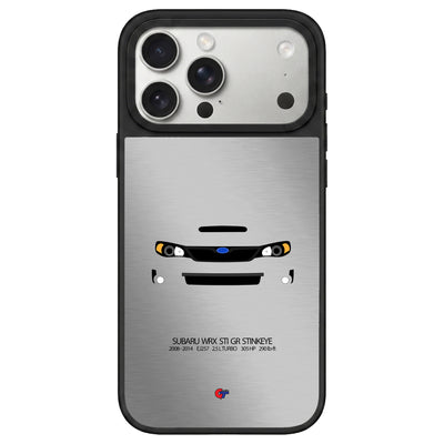 Subaru WRX STI GRB (Stinkeye) iPhone Case-Silver-GTmotive Cases