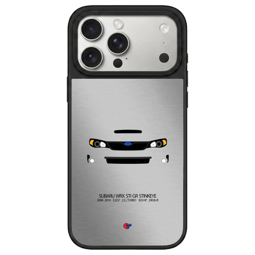 Subaru WRX STI GRB (Stinkeye) iPhone Case-Silver-GTmotive Cases