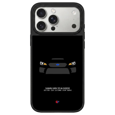 Subaru WRX STI VAB (Evoeye) Facelift iPhone Case-Black-GTmotive Cases