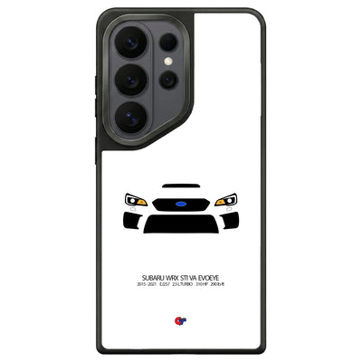Subaru WRX STI VAB (Evoeye) Facelift Samsung Case-White-GTmotive Cases