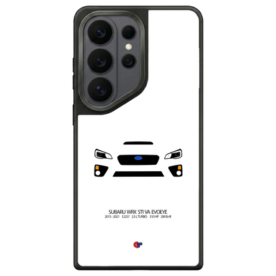 Subaru WRX STI VAB (Evoeye) Samsung Case-White-GTmotive Cases