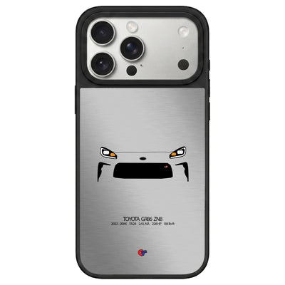 Toyota GR86 ZN8 iPhone Case-Silver-GTmotive Cases