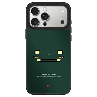 Toyota MR2 SW20 iPhone Case-Green-GTmotive Cases