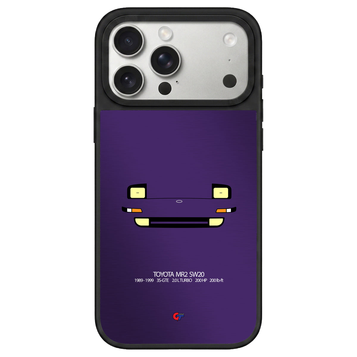 Toyota MR2 SW20 iPhone Case-Purple-GTmotive Cases