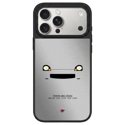 Toyota MR2 ZZW30 iPhone Case-Silver-GTmotive Cases