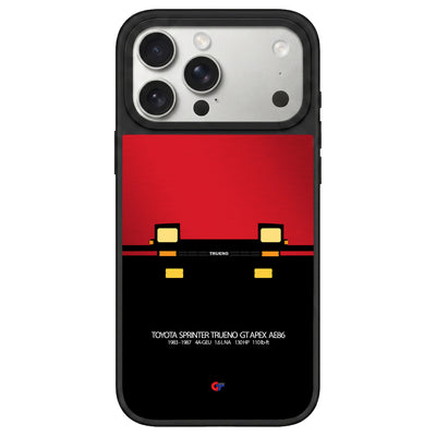 Toyota Sprinter Trueno AE86 iPhone Case-Red-GTmotive Cases