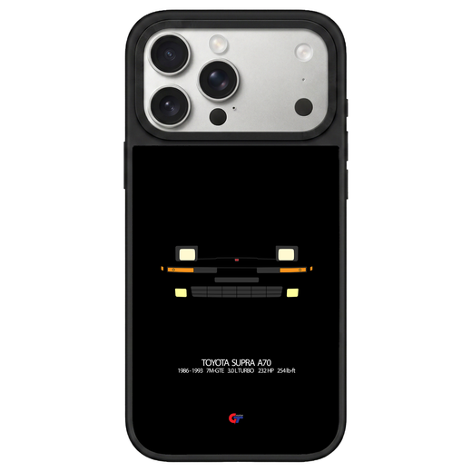 Toyota Supra A70 iPhone Case-Black-GTmotive Cases