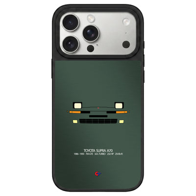 Toyota Supra A70 iPhone Case-Green-GTmotive Cases
