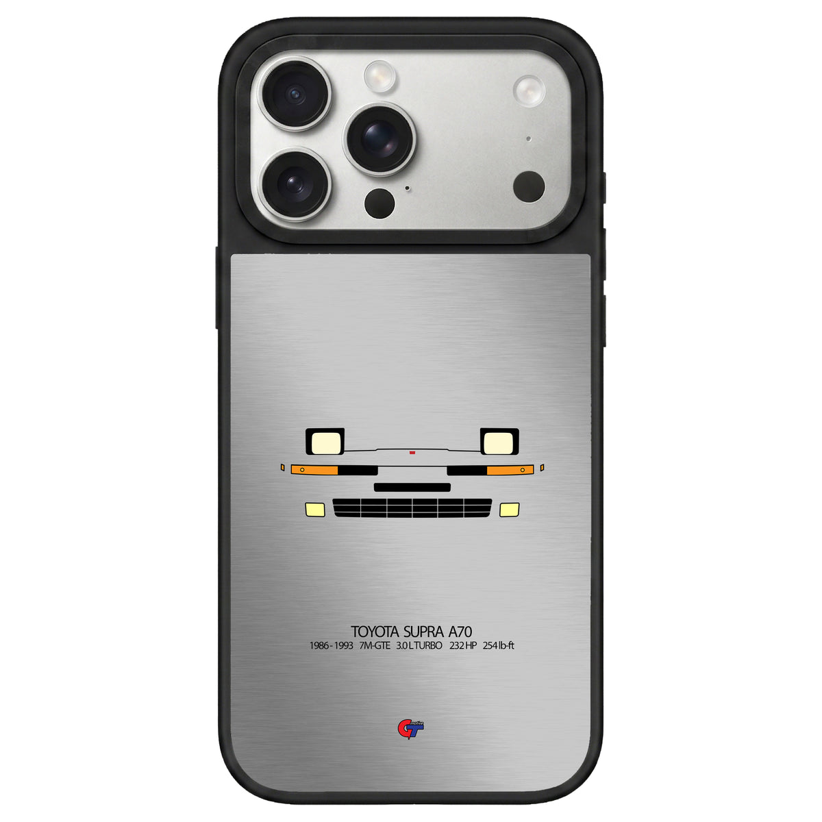 Toyota Supra A70 iPhone Case-Silver-GTmotive Cases
