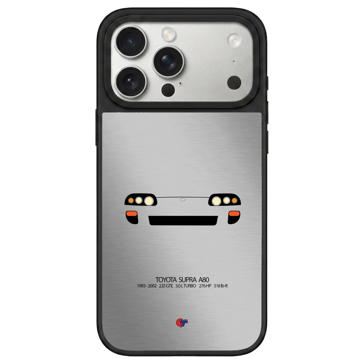 Toyota Supra A80 iPhone Case-Silver-GTmotive Cases