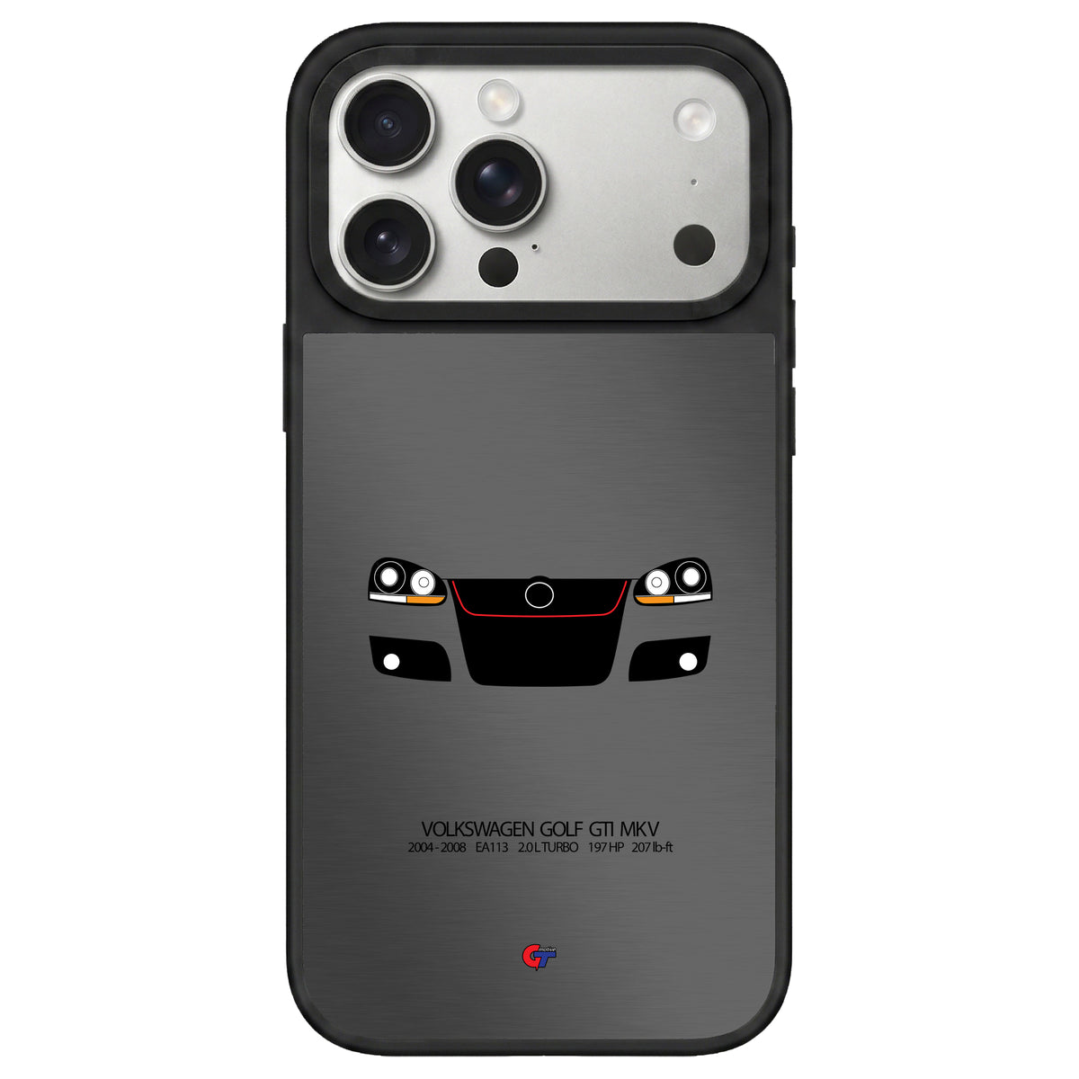 Volkswagen Golf GTI Mk V iPhone Case-Gray-GTmotive Cases