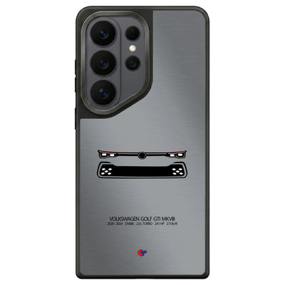 Volkswagen Golf GTI Mk VIII Samsung Case-Silver-GTmotive Cases