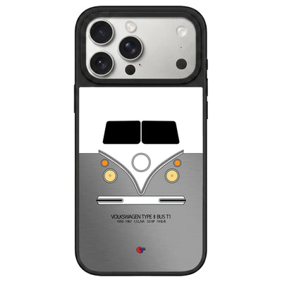Volkswagen Type II Bus iPhone Case-Gray-GTmotive Cases