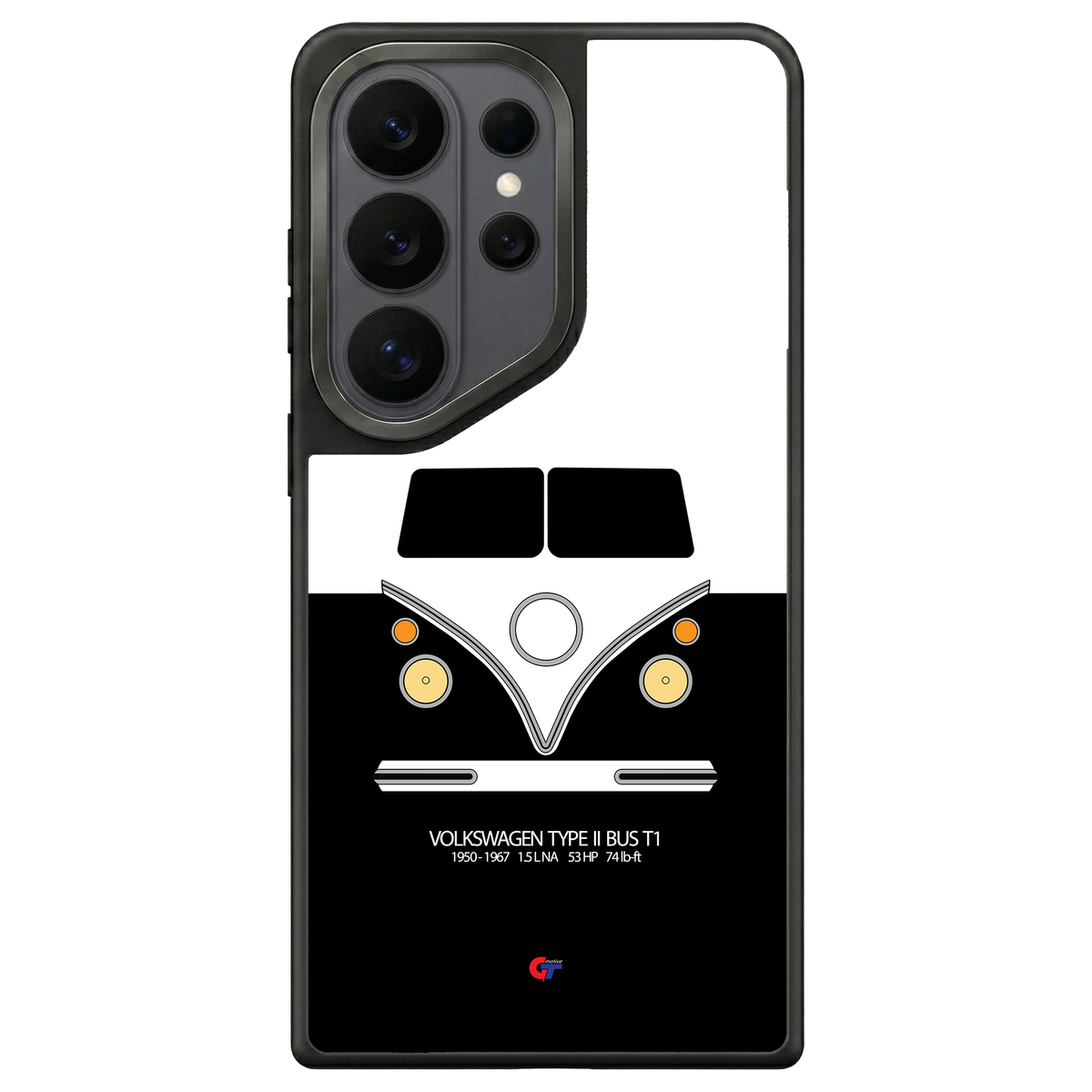 Volkswagen Type II Bus Samsung Case-Black-GTmotive Cases