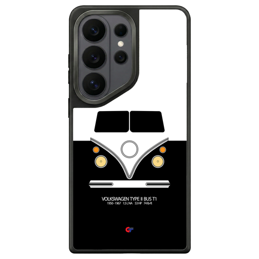 Volkswagen Type II Bus Samsung Case-Black-GTmotive Cases