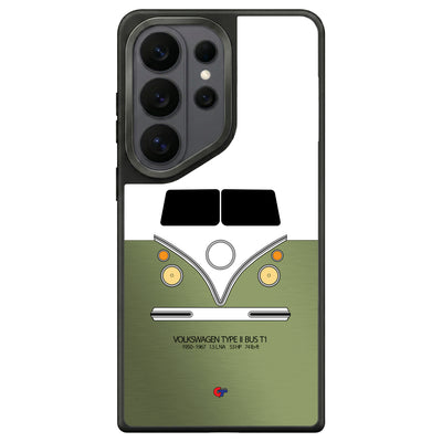 Volkswagen Type II Bus Samsung Case-Green-GTmotive Cases