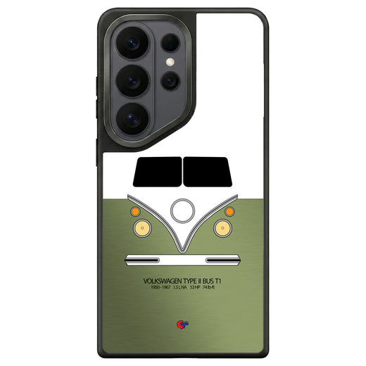 Volkswagen Type II Bus Samsung Case-Green-GTmotive Cases